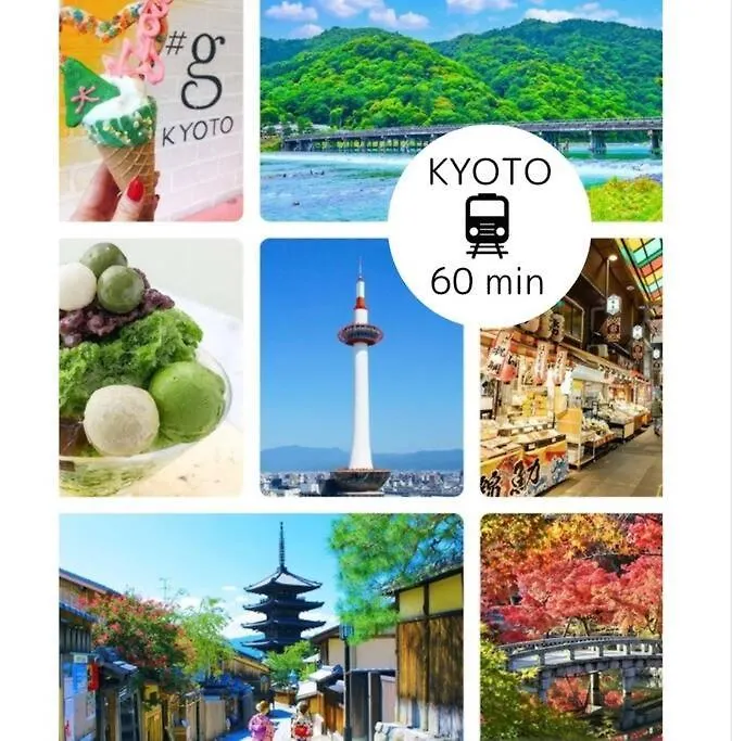Apartment Guest House Kuromon400,徒歩すぐ黒門市場,難波,道頓堀近く Osaka Japan